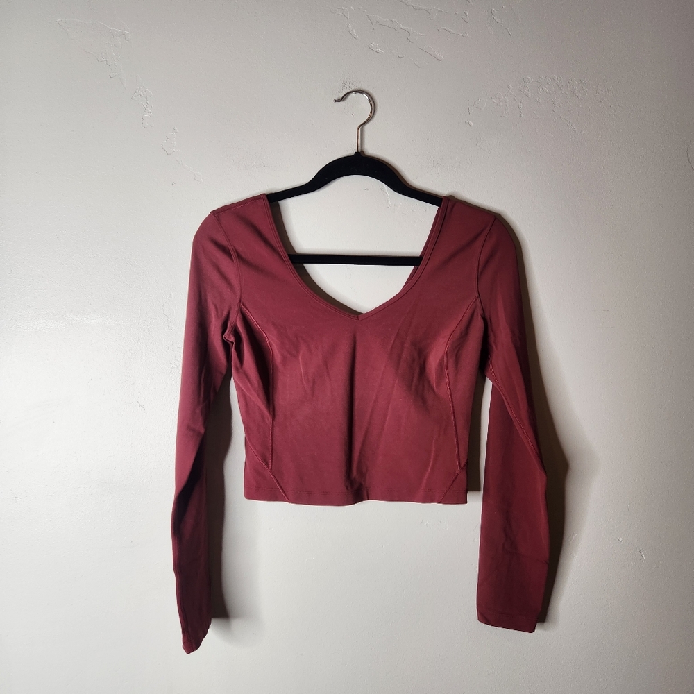 Lululemon Align Long Sleeve Shirt Size 6 - Picture 2 of 5